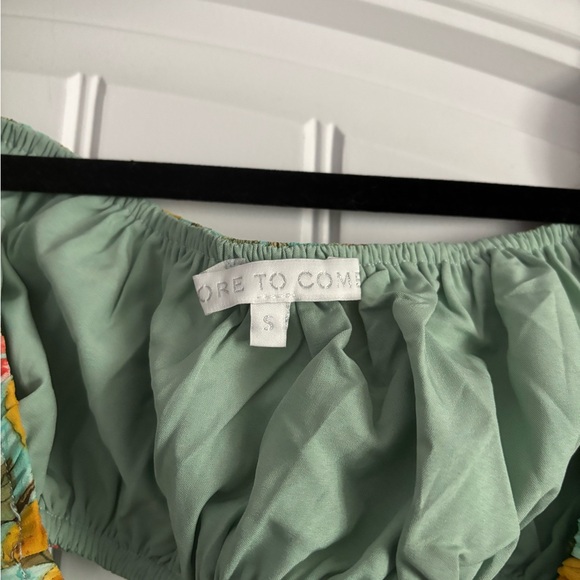 Floral Puff Sleeve Dress - Picture 3 of 4